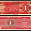 Netherlands Antilles 3 Pcs UNC Set, 1 - 2 1/2 - 5  Gulden 1970 1984, P-20 21 15 - Image 5