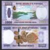 Rwanda 2000 Francs 2024, UNC, P-44 New Design
