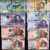 Sierra Leone 9 Pcs SET 1 2 5 10 20 1000 2000 5000 10000 Leones 2021 2022