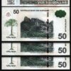 Surinam Suriname 50 Dollars 2016, UNC, 5 Pcs LOT, Consecutive, P-165c