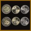 Uganda 9 Coins SET, 1 2 5 10 50 100 200 500 1000 Shillings 1987 2019 UNC,BIMETAL - Image 4