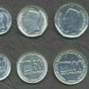 Venezuela 5 (x) 5 Pcs Coin Set, 10 20 50 100 500 Bolivares 2002 2004, UNC - Image 3