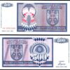 Bosnia Herzegovina, Serbia 500 Dinar, 1992, UNC, P-136, Prefix AA