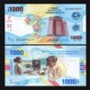 Central African St. Set 3 Pcs, 500 1000 2000 Francs 2020 2022 UNC, P-700 701 702 - Image 4