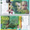 France 500 Francs 1994, UNC, P-160a, Pierre Et Marie Curie, Prefix L 00