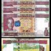 Guinea 10000 Francs 2012, UNC, 20 PCS LOT, Consecutive, P-46, Prefix XU - Image 3