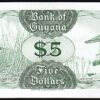 Guyana 5 Dollars, 1992,  RADAR 487784 , UNC, P.22f ,S 9 - Image 3