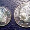 Liberia 5 (x) 2 Pcs Coin Set, 25 50 Cents 2000, UNC - Image 3