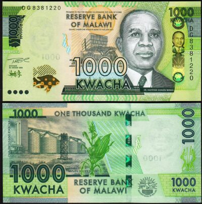 Malawi 1000 Kwacha, 2024, UNC, P-New 67g
