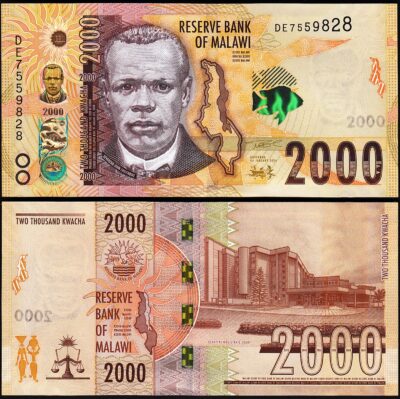 Malawi 2000 Kwacha, 2024 2025, UNC, P-70c NEW DATE
