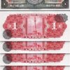 Mexico 1 Peso 1970, UNC, 5 Pcs LOT, Consecutive, P-59L, Serie BIO Prefix T