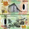 Papua New Guinea 100 Kina 2008, UNC, 2 Pcs PAIR, Consecutive, Polymer, P-37 - Image 3