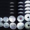 Papua New Guinea 5 (x)8 Pcs Coin SET, UNC,1 2 5 10 20 50 TOEA 1 2 KINA 1996 2008