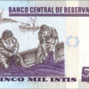 Peru 5000 Intis 1988, RADAR 7 Digit, 2840482, UNC, P-137 - Image 3