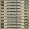 Rwanda 500 Francs 2019, UNC, 20 Pcs LOT, Consecutive, P-42