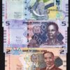 Sierra Leone 5 (x) 5 Pcs SET,  1 2 5 10 20 Leones 2022, UNC, P-NEW DESIGN - Image 3