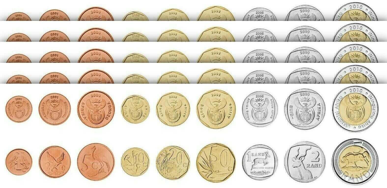 1 2 euro UNC Luxembourg 2006 set of 8 euro coins 1 2 5 10 20 50 cent 