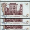Sweden Suede 10 Kronor 1968, UNC-, 5 PCS LOT, Commemorative, P-56