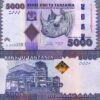 Tanzania 5000 Shillings Nd 2020, UNC, 5 PCS Consecutive LOT, P-43 - Image 3