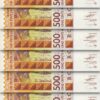 West Af St, SENEGAL, 500 Francs 2012- 2023, UNC, 10 Pcs LOT, Consecutive,P-719Kl