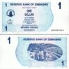 Zimbabwe 1 Dollar 2006 2007, UNC, 20 Pcs LOT, Consecutive, P-37, Bearer Cheque - Image 4