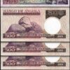 Angola 500 Escudos 1973, UNC-, 5 PCS Consecutive LOT, P-107