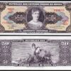 Brazil 5 Centavos on 50 Cruzeiros 1966 1967, UNC- 2 Pcs PAIR, Consecutive,P-184b - Image 3
