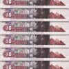 Egypt 10 Pounds 1982, UNC, 10 Pcs LOT, Consecutive, P-51, Sign 16 M.S.A Shalaby