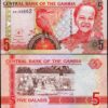 Gambia 5 Dalasis 2006 (2013) , REPLACEMENT Z 01 , UNC , P-25