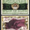 Germany, Zeulenroda 75 Pfennig 1921, UNC, 5 Pcs LOT, Type 2 - Image 3