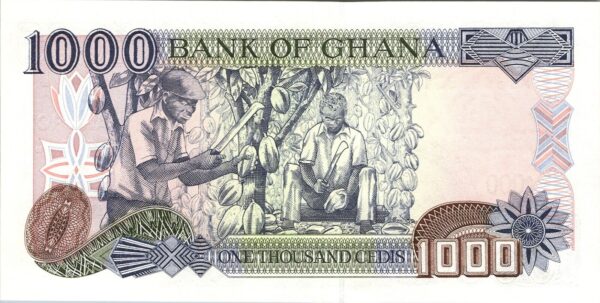 Ghana 1000 Cedis 2003, UNC, P-32i - Image 3