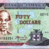 Jamaica 50 Dollars 2002, RADAR 153351, AU-UNC, P-79c