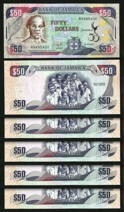 P-69d UNC Details about   Jamaica 2 Dollars 1992 