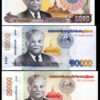 Lao Laos 3 PCS SET, 5000 10000 20000 Kip 2020, UNC,  P-New