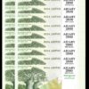 Madagascar 2000 Ariary 2007 2012, UNC, 20 PCS LOT, CONSECUTIVE, COMM. P-93