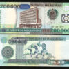 Mozambique 200000 Meticais 2003, UNC, BUNDLE, Pack 100 PCS, Consecutive, P-141 - Image 4
