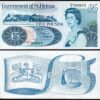 Saint Helena, 5 Pounds 1981, UNC, P-7b, Sign 2