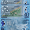 Solomon Islands 40 Dollars, 2018, Unc, 2 Pcs Pair (Consecutive), Comm., Polymer