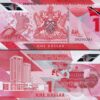 Trinidad Tobago 1 Dollar 2020 2021, UNC, ½ BUNDLE, Pack of 50 PCS, P-New Design - Image 4