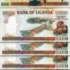 Uganda 10000 Shillings 2007, UNC, 5 Pcs LOT, CHOGM 2007, Comm, P-48