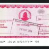 Zimbabwe 5000 Dollars 2004, UNC, P-16, Travellers Cheque